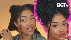 BET Her: Hot Girl Style - How To: Bri Hall's High Curly Puff Tutorial On Natural Hair!